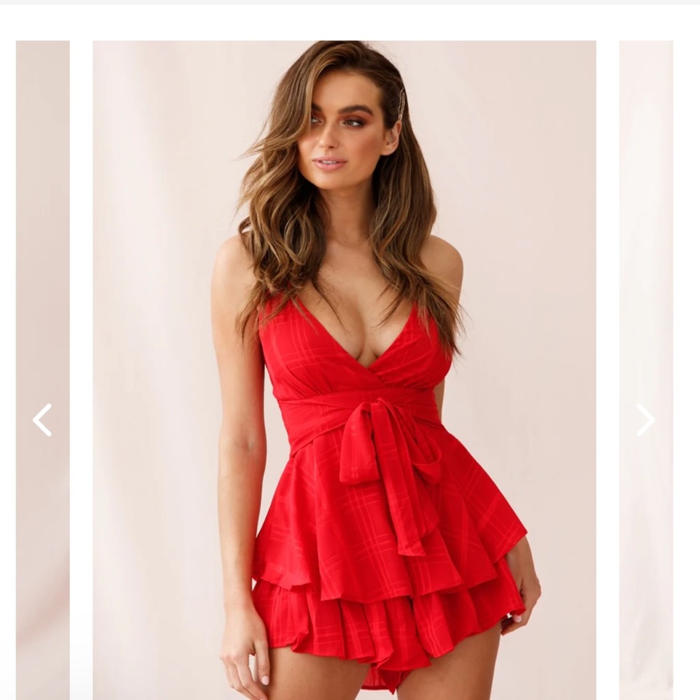 Red Romper - image 5